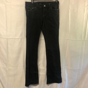 White House Black Market Jeans 4R Black Bling